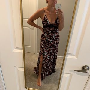 Floral maxi dress